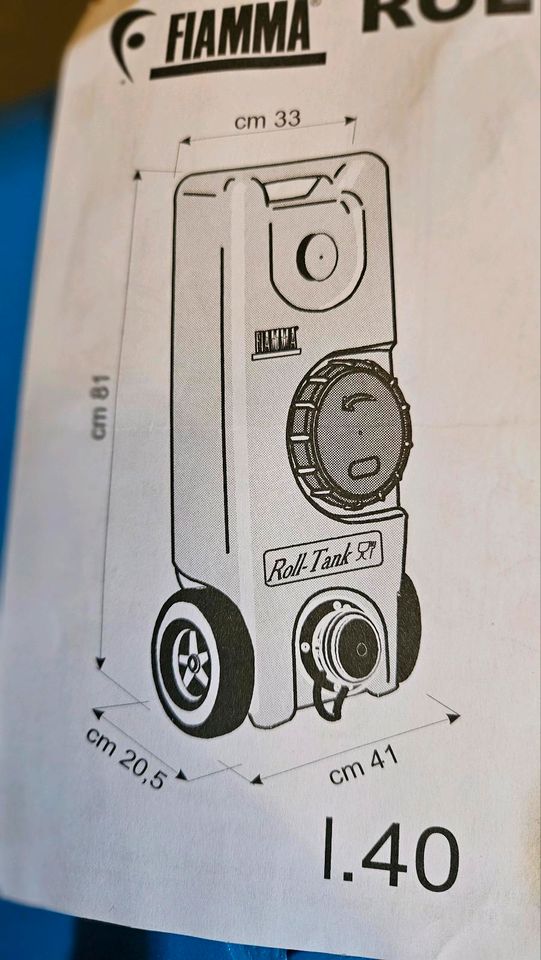 Fiamma Roll-Tank 40 F 35 Liter in Barntrup