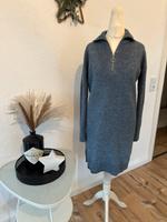 Strickkleid Winterkleid grau blau Niedersachsen - Rotenburg (Wümme) Vorschau