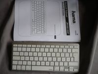 Hama KEY2GO X500 Bluetooth Tastatur, silber/weiß Nordrhein-Westfalen - Leverkusen Vorschau