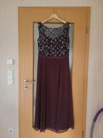 Vera Mont Kleid Gr 42 / 40 Pailetten dunkel lila Pflaume Nordrhein-Westfalen - Rietberg Vorschau