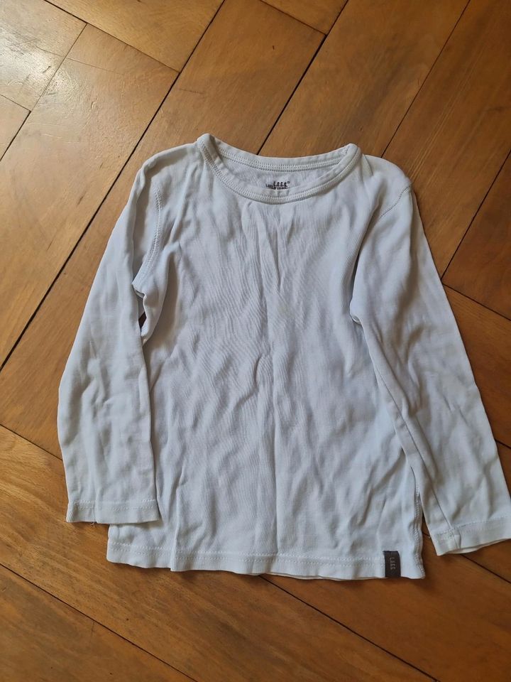 Langarm Shirt weiß h&m Gr 110 116 in Balingen