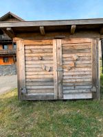 Schuppen Spielhaus Holzhütte Gerätehaus Holz Geräte Lager Schuppe Bayern - Schorndorf Vorschau