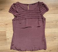 Massimo Dutti Bluse Seide S Lila Braun Punkte 100% Silk Hessen - Königstein im Taunus Vorschau