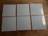 6 x Baseplate / Grundplatte 32x32 - HELL GRAU- für LEGO Nordrhein-Westfalen - Herzogenrath Vorschau