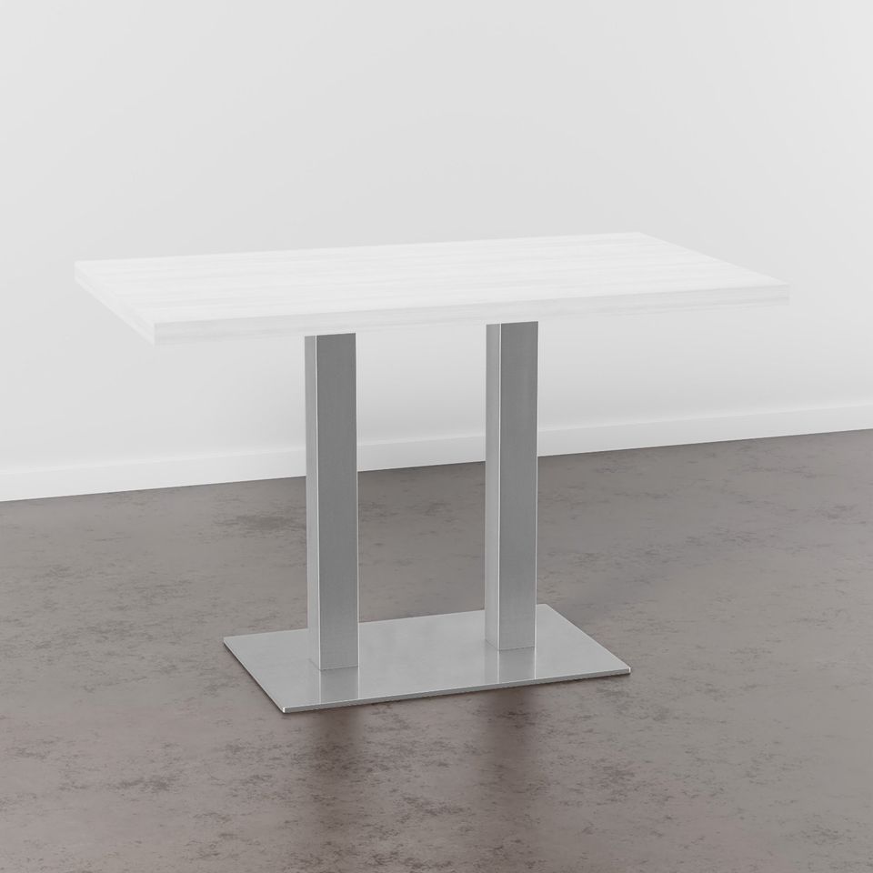 Bistrotisch | Edelstahl Gestell | 70x70cm | 120×80 cm | in Metelen