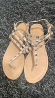 Asos Zehentrenner Sandalen Rosa mit Nieten♥️ Nordrhein-Westfalen - Bad Salzuflen Vorschau