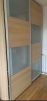 Pax Kleiderschrank Eiche weiß 75x58x236 cm mit Schiebetür Sachsen - Taucha Vorschau