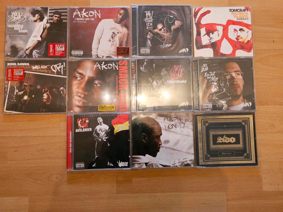 Verschiedene CDs in Krefeld