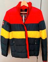 Superdry Herren Winterjacke, Gr. S, blau-rot-gelb, NEU Düsseldorf - Stadtmitte Vorschau