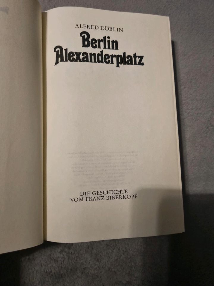 Berlin Alexanderplatz - Die Geschichte vom Franz Biberkopf Alfred in Remscheid