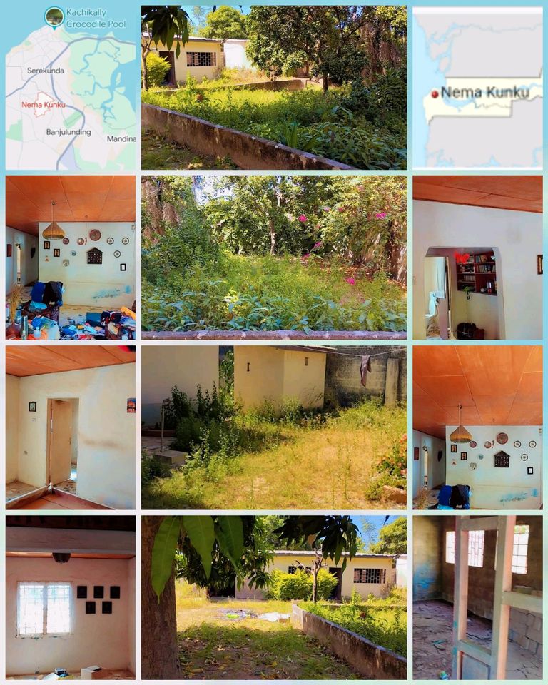 Grundstück mit Haus und Garten in Gambia in Riesa