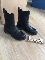 Schwarze Damen Boots Stiefel Stiefeletten ❤️38 Mülheim - Köln Stammheim Vorschau