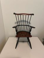 Miniatur Windsor Stuhl Puppenstuhl Antik Sprossenstuhl München - Au-Haidhausen Vorschau