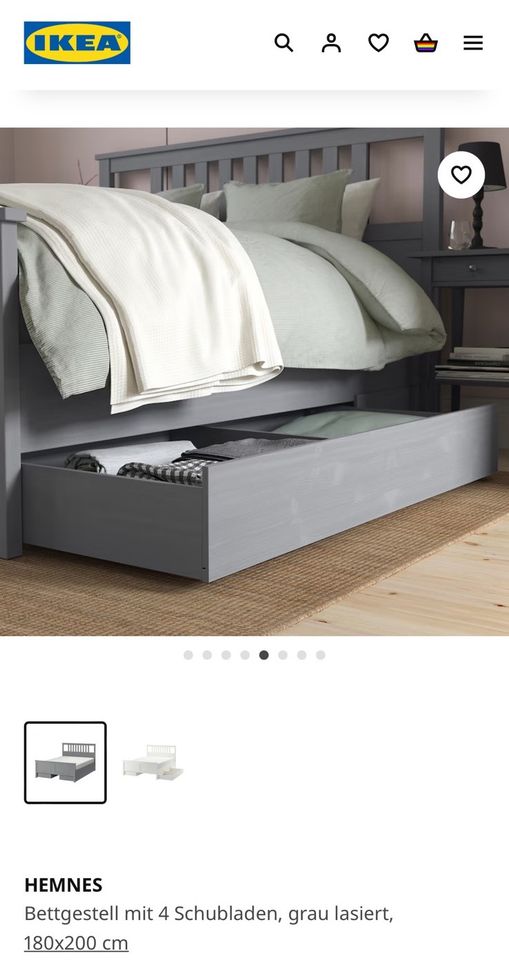 IKEA Bett Hemnes in Hemmingen