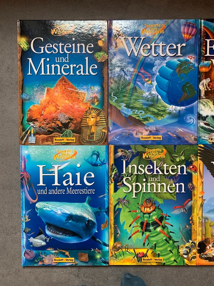 Tessloffs Welt des Wissens verschiedene Wissensbücher in Lebach