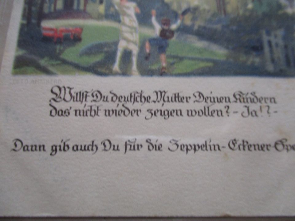 Postkarte  DR - Zeppelin-Eckner-Spende off. Postkarte f in Pfullingen