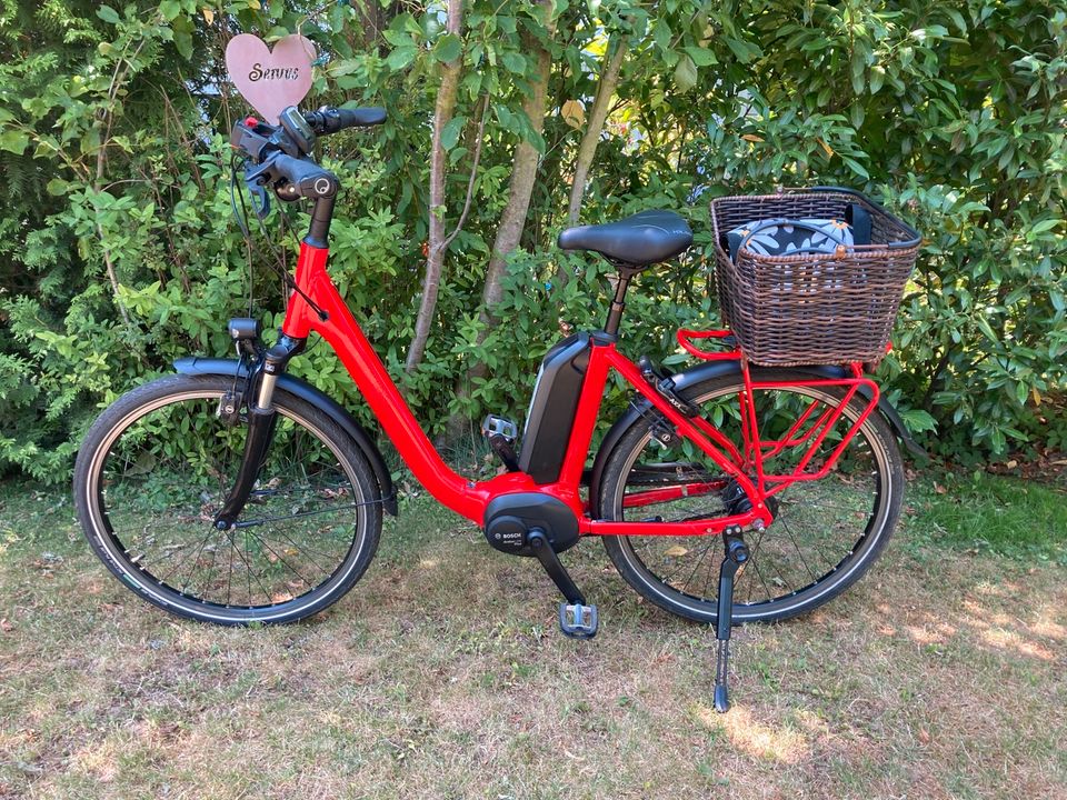 Kalkhoff Agattu Advance 3.B 26" rot/schwarz  RH 45 eBike in Darmstadt