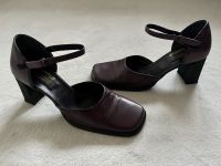 Highheels, Leder, aubergine, Gr. 41 Nordrhein-Westfalen - Brühl Vorschau