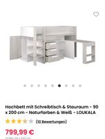 Hochbett mit Schreibtisch Nordrhein-Westfalen - Gütersloh Vorschau