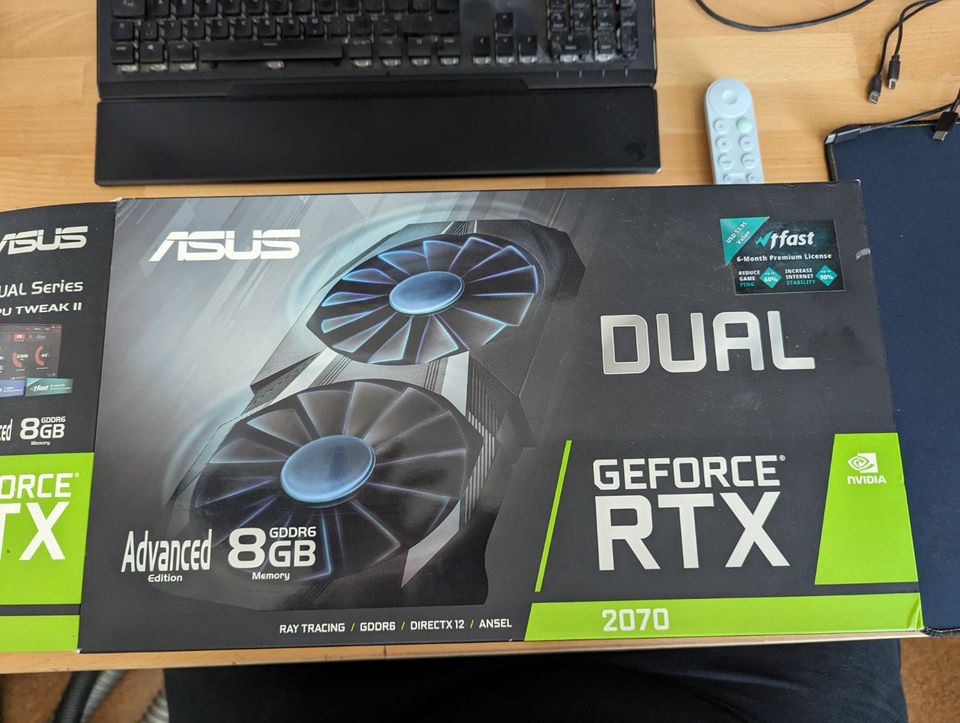 Asus NVIDIA GeForce RTX 2070 8GB [Mit OVP] in Berlin