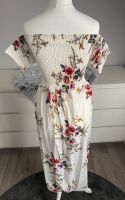 Kleid schulterfrei mit Blumen Shootingkleid Saarbrücken-West - Gersweiler Vorschau