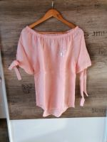 Bluse Trachtenbluse Gr S neu rose apricot Hangowear 100%Leinen Bayern - Saldenburg Vorschau