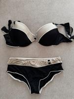 Bikini C&A gebraucht, wie neu, schwarz, taupe Cup:80C Hamburg-Mitte - Hamburg Billstedt   Vorschau