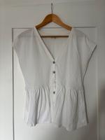 weiße Peplum Bluse Stuttgart - Stuttgart-Süd Vorschau