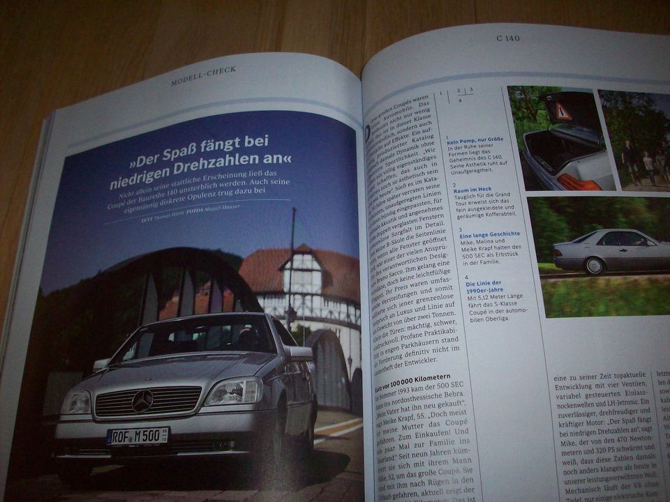 Mercedes Benz Classic Magazin Zeitschrift 2 2023 C140 W100 in Ober-Ramstadt