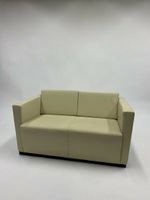 Walter Knoll Zweisitzer Ledersofa creme Refurbished Leipzig - Schönefeld-Abtnaundorf Vorschau