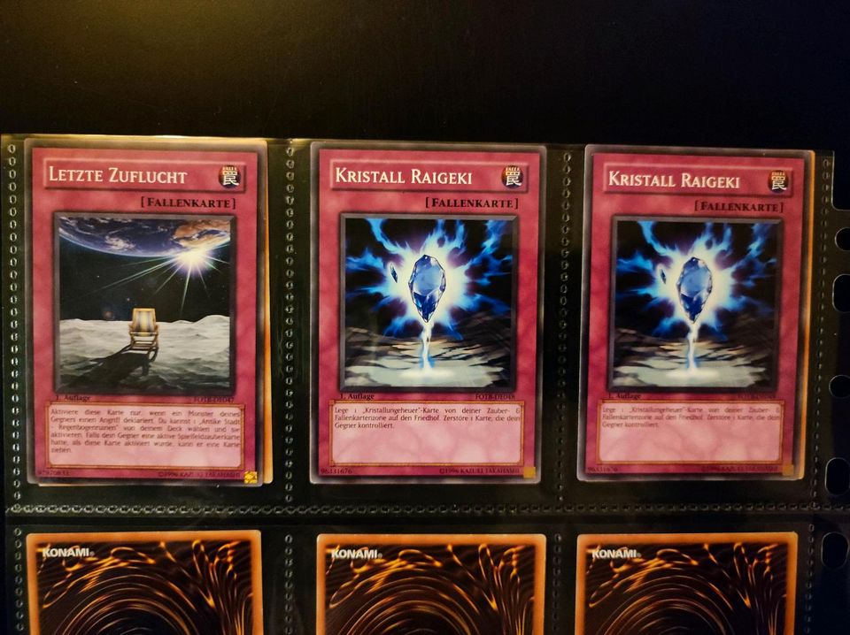 YuGiOh TCG Karten-Set "Kristallungeheuer" in Grafenwöhr