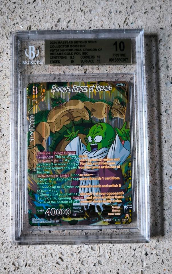 Dragonball Super Card Game Porunga, Dragon of Dreams  BGS10 SCR in Leipzig