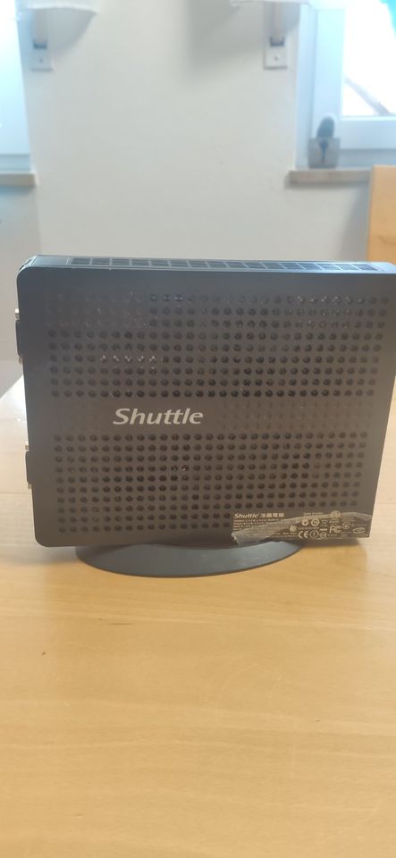 Mini-PC Shuttle XS36V4 Lüfterlos - WIN7 - 250GB HDD- 2GB RAM in Bayreuth