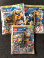 Lego City, 3 Magazine, mit Figuren und OVP Baden-Württemberg - Achern Vorschau