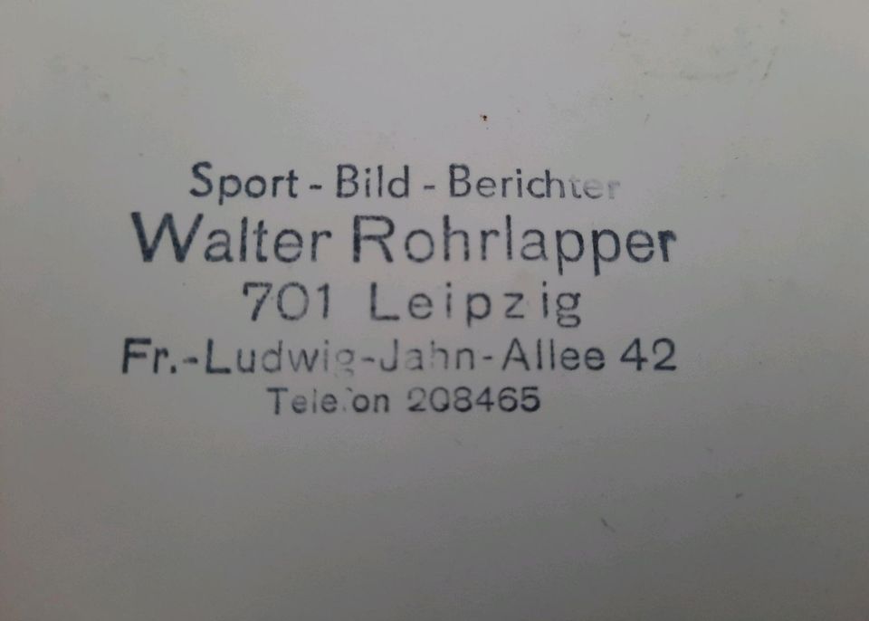 DDR BRD Fußball Bilder Postkarte Bayern Nationalmannschaft Azet in Schneeberg