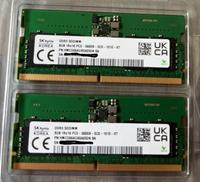 Hynix 16GB Speicher Kit (2 x 8GB) DDR5 SO-DIMM 5600 MHz Bayern - Eichenau Vorschau