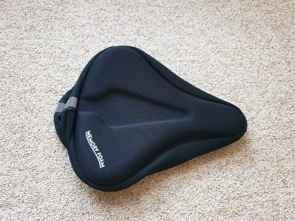 Neu Fahrradsattel Polster Memory Foam schwarz in Drochtersen