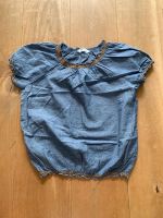 H&M Jeans Shirt S mit Puffärmel in Blau. Größe 170 Bayern - Bruckmühl Vorschau