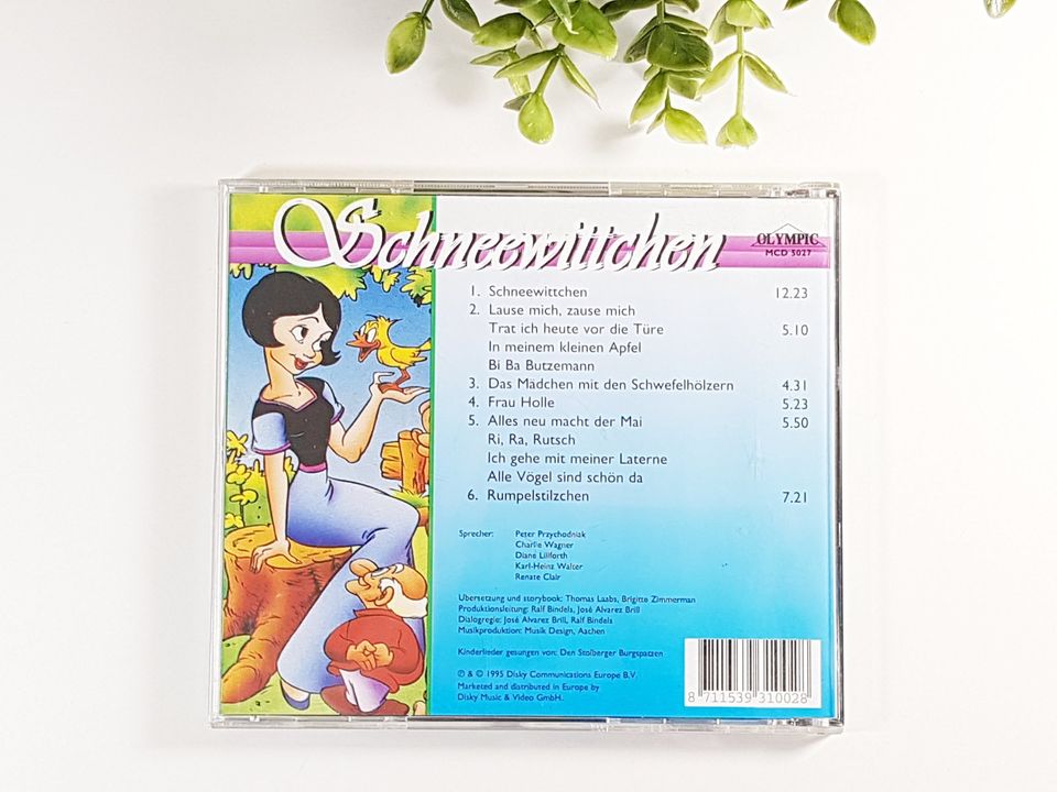 CD Schneewittchen – Märchen und Lieder – Kinder Hörspiel in Lippstadt