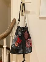 Neue Desigual Handtasche | ungenutzt | Beutel | schwarz-grau-rot Rheinland-Pfalz - Maring-Noviand Vorschau