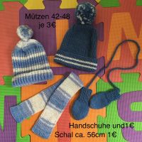 Set Stickmützen, Pudelmützen, Strickschal und Handschuhe (jajojoA Hannover - Ahlem-Badenstedt-Davenstedt Vorschau