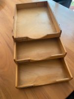 Retro klappbarer Organizer Holz Büro Papier Niedersachsen - Geestland Vorschau