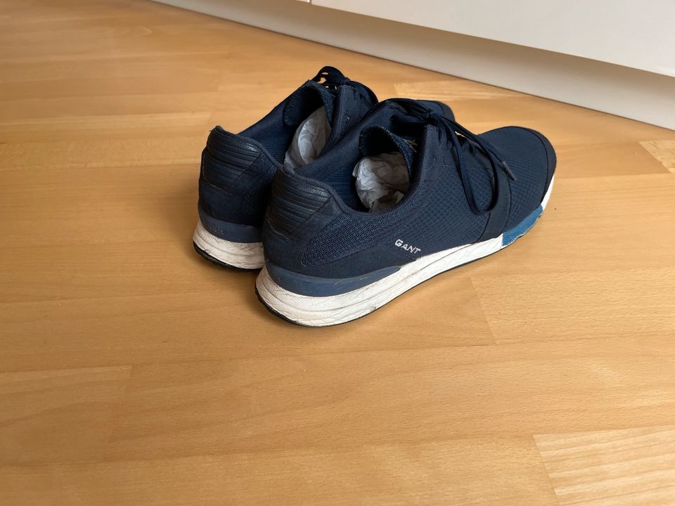 Blaue Sneaker aus Stoff von GANT, Gr.44 in Hamburg