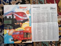 ROCO Hauptkatalog 1991/92 mit Preisliste Spur O + HO + HOe Leipzig - Leipzig, Zentrum-Südost Vorschau