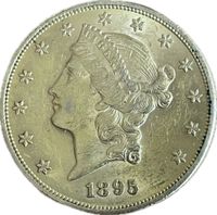 Gold Münze, Vereinigte Staaten, Liberty Head, $20, Double Ea Brandenburg - Eichwalde Vorschau