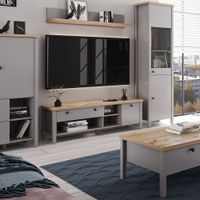 Kommode Sideboard TV Schrank Anrichte Holz Grau Design NEU 268-Fr Frankfurt am Main - Innenstadt Vorschau