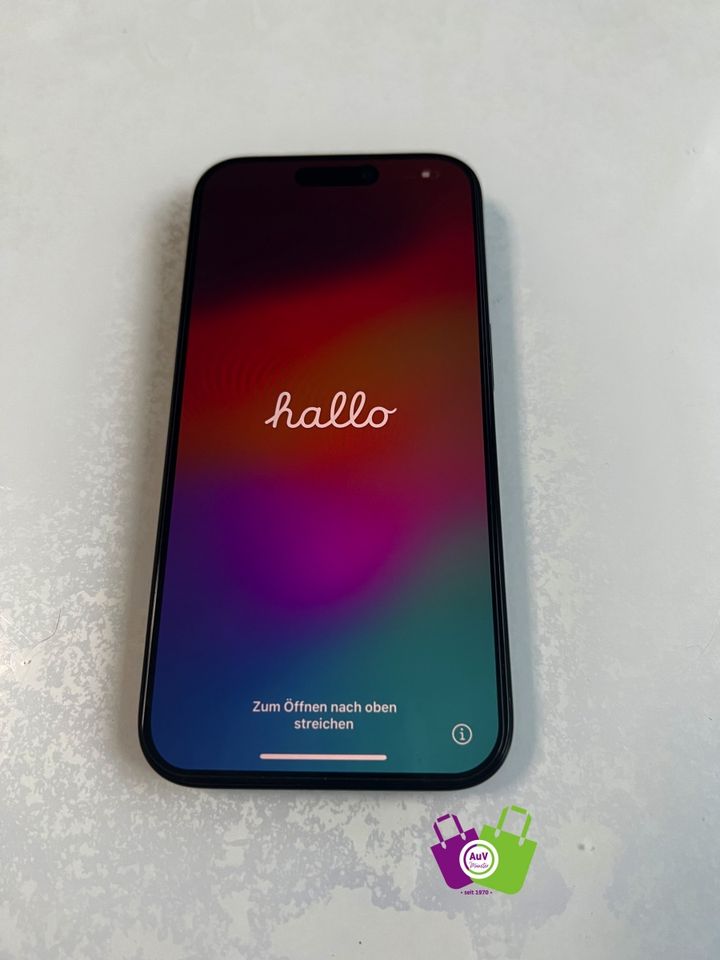 iPhone 15 PRO - 512GB-Blue Titanium-NEUWERTIG/OVP/100% Akku in Centrum