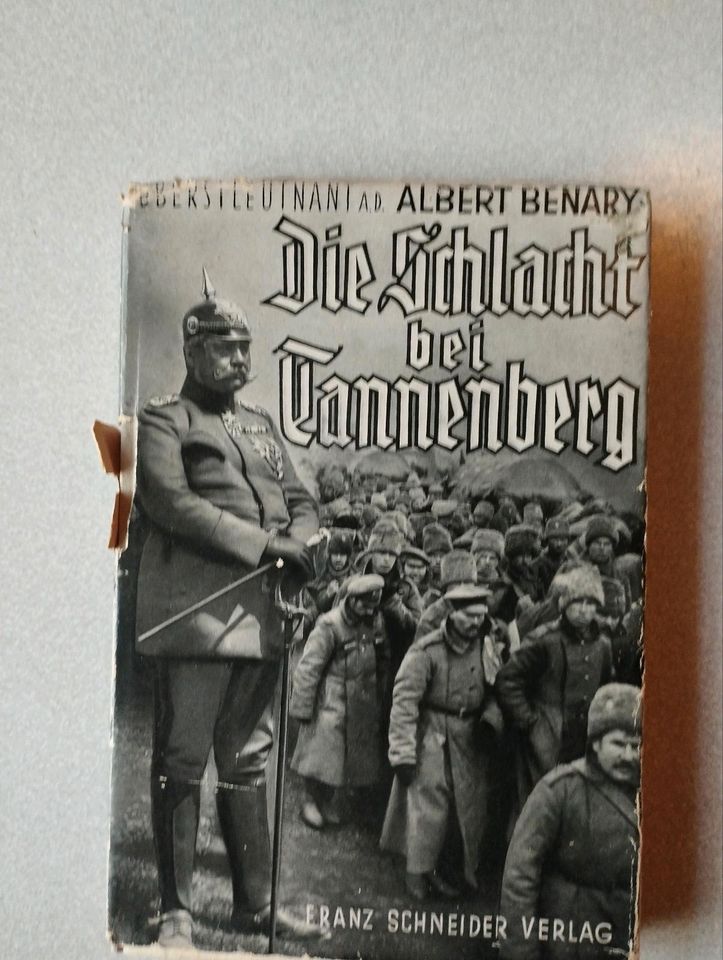 2 Bücher Tannenberg Schutzumschlag Weltkrieg WK1 Franz Schneider in Bremen