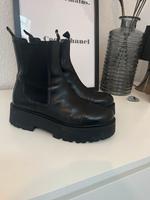 Plateau Stiefeletten Leder Gr.38 Niedersachsen - Stade Vorschau