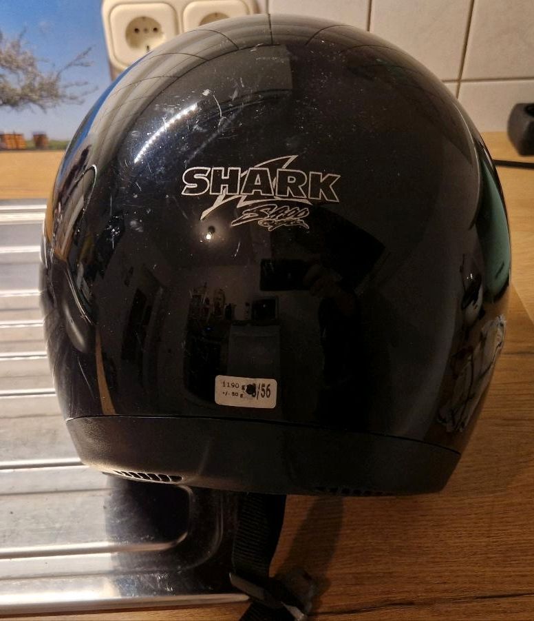 Shark Motorradhelm schwarz S400 Helm S 400 (56) in Mayen